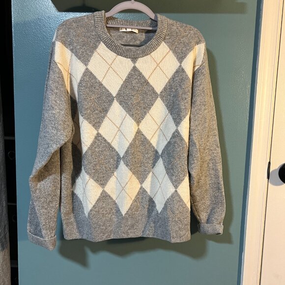 Uniqlo Argyle Sweater - Picture 1 of 4